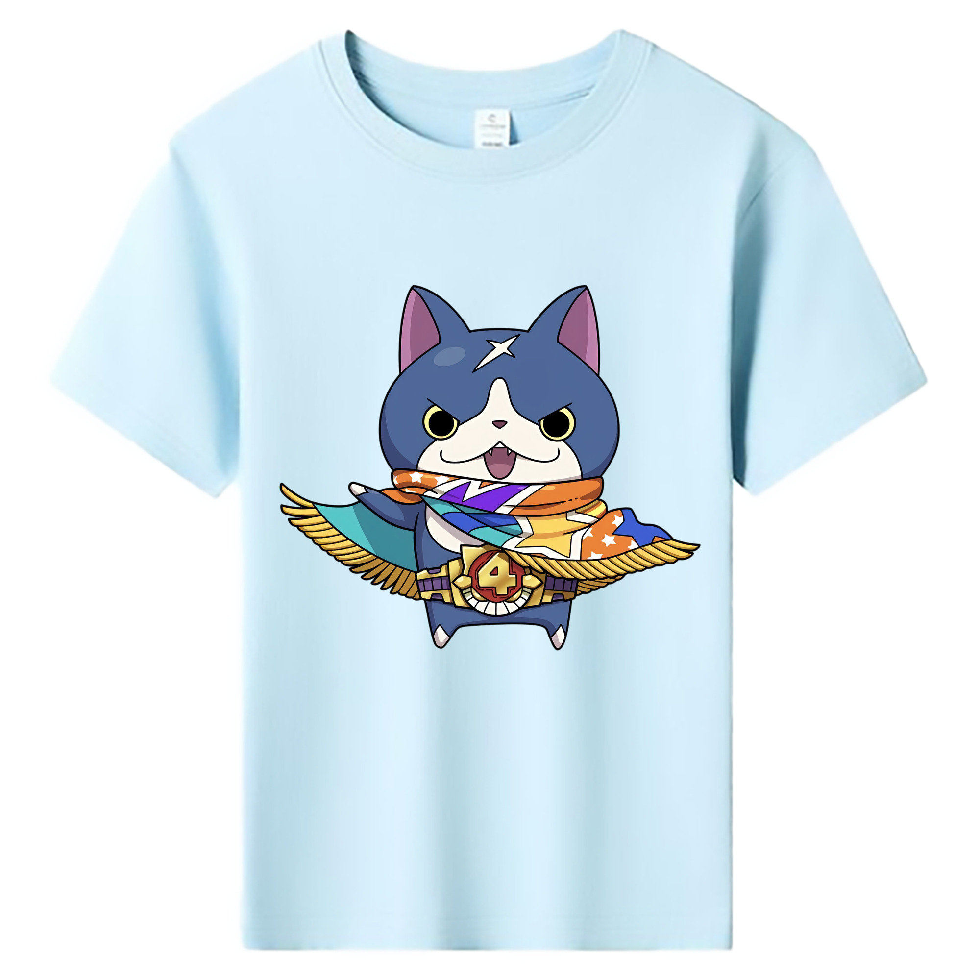 （画像用） 妖怪ウォッチ Yo-kai Watch 綿100％キッズTシャツ（フロントプリント）